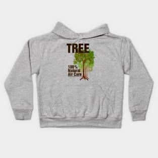 Tree: 100% Natural Air Care Kids Hoodie